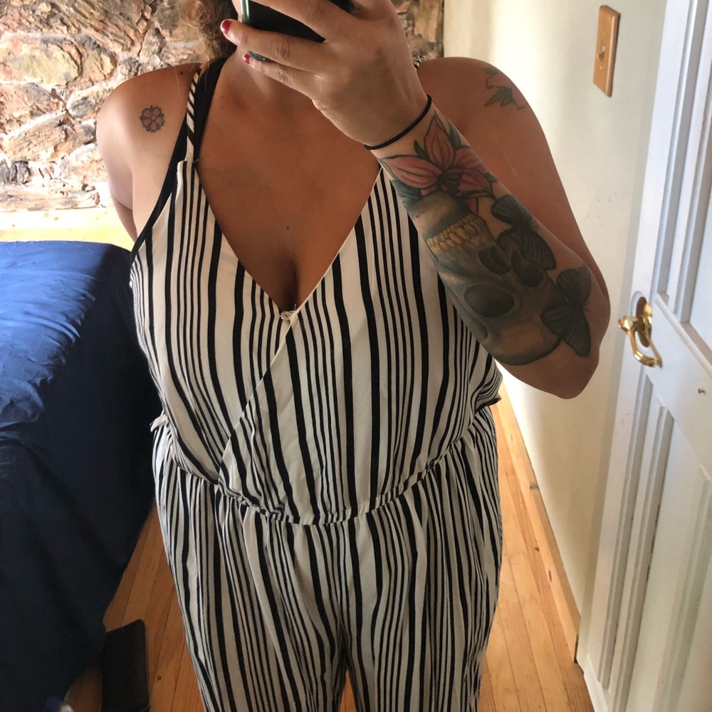 Striped Romper